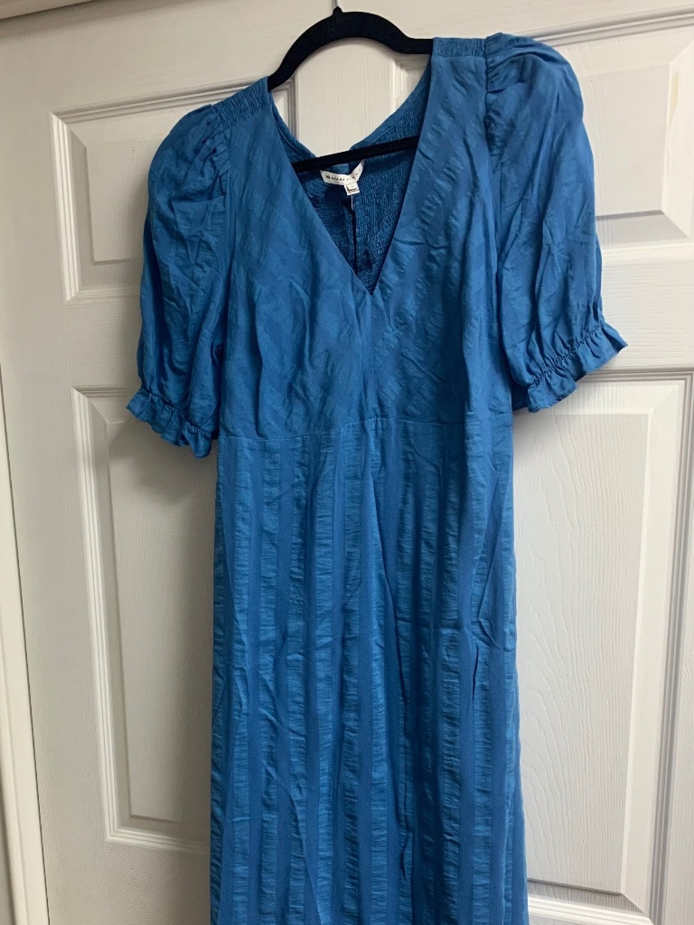 The Nines Hatch long maternity dress